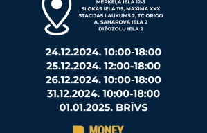 Время работы центров Money Express
