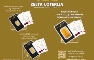 ZELTA LOTERIJA ZELTA LOTERIJA