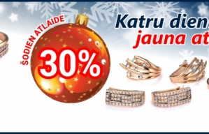 Šodien ATLAIDE 30%! Šodien ATLAIDE 30%!